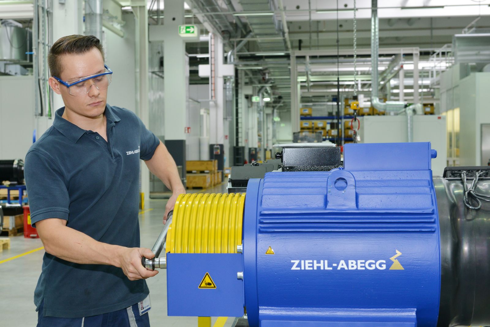 Video thực tế các công trình tham khảo sử dụng máy kéo của ZIEHL-ABEGG, Đức