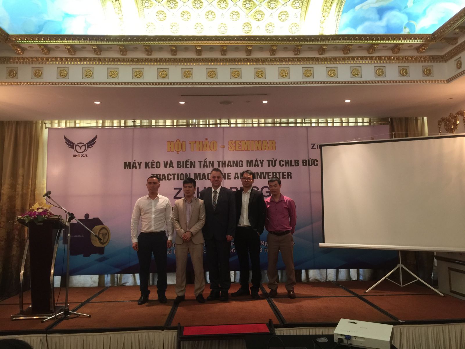 DOZA – Nhà đại diện phân phối chính thức máy kéo thang máy ZIEHL-ABEGG tại Việt Nam