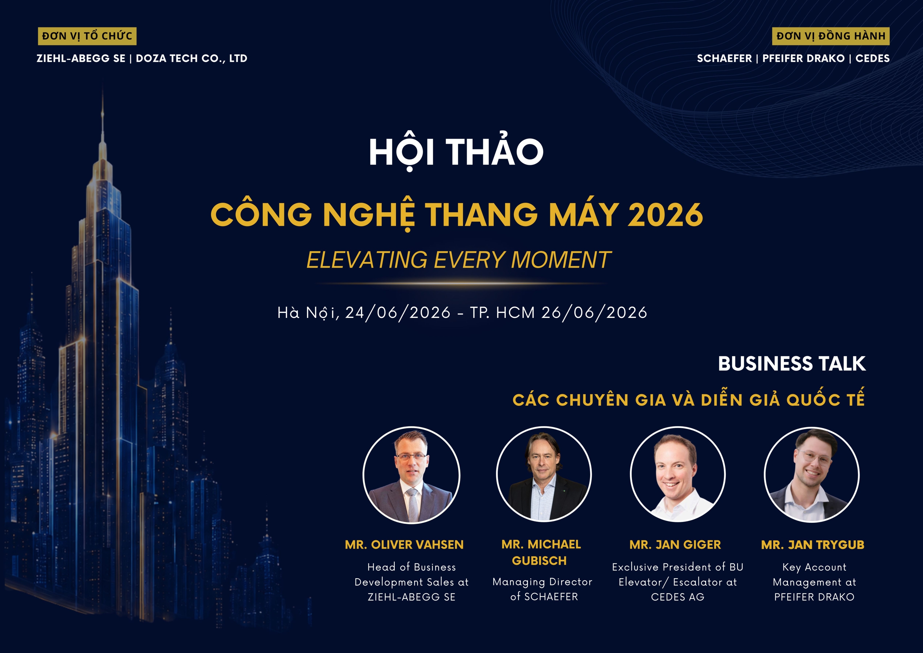Tài liệu Hội thảo Công Nghệ Thang Máy 2026 - Elevating Every Moment